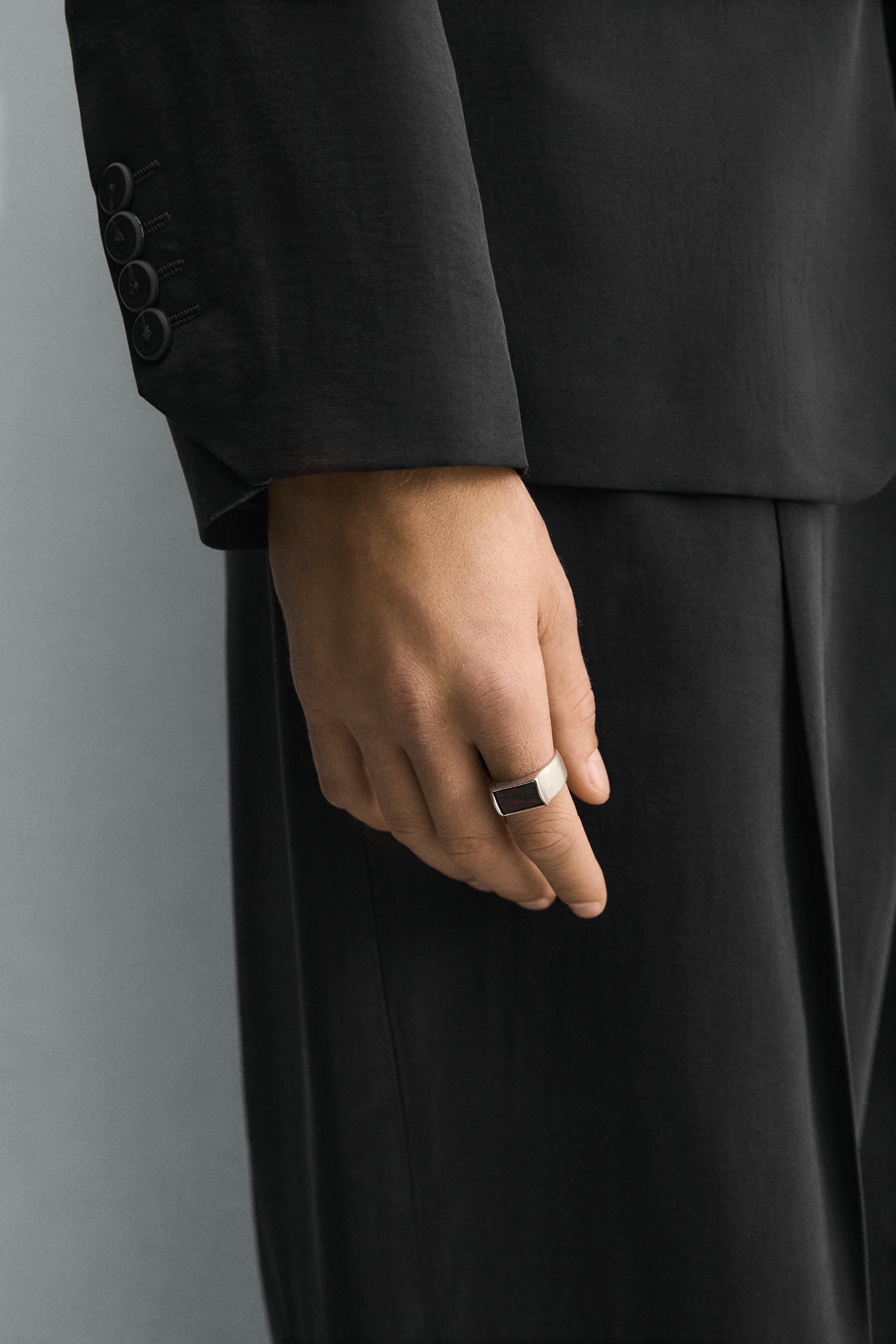 BAGUE CHEVALIÈRE PIERRE