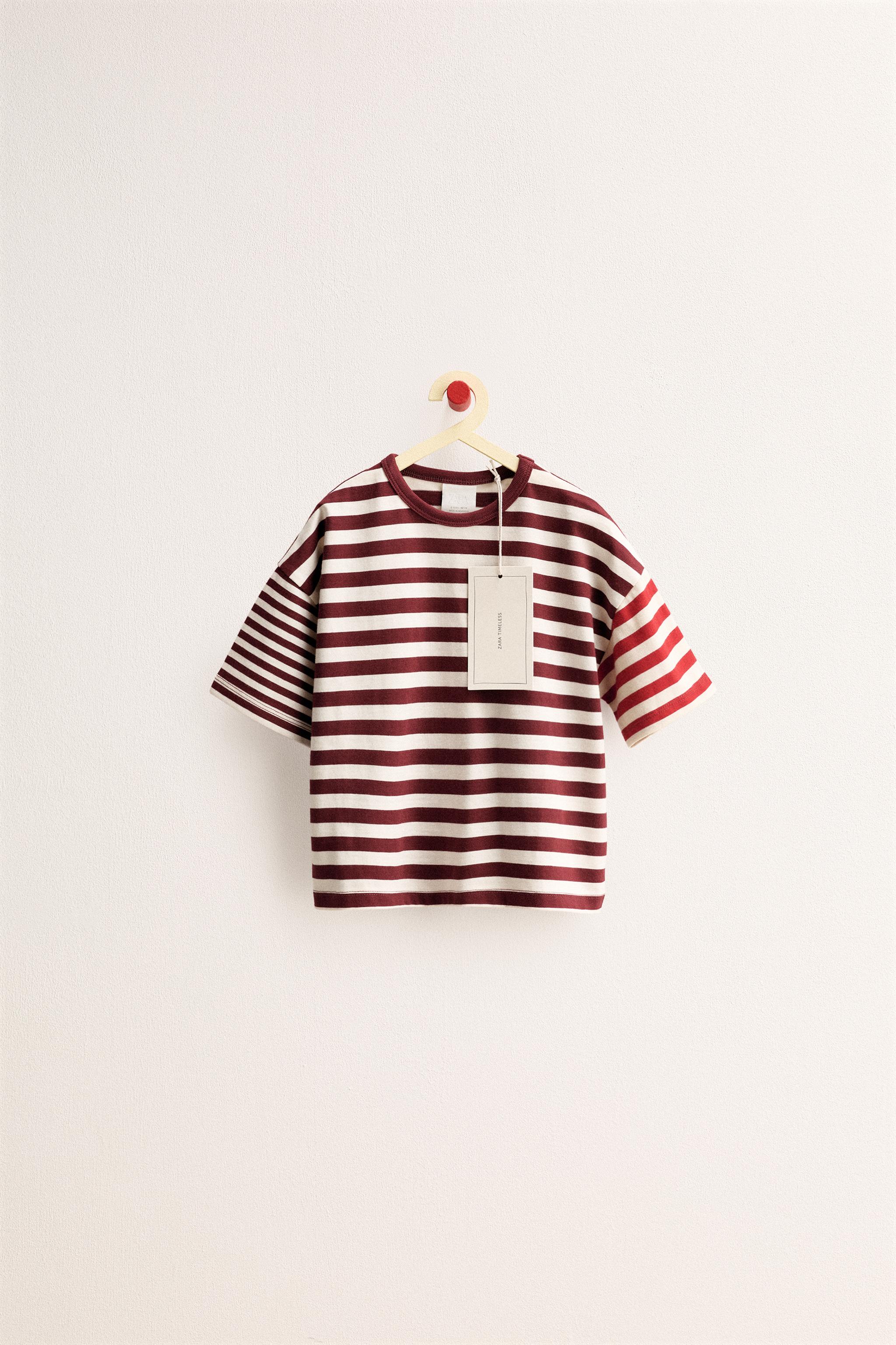 ZARA TIMELESS - T-SHIRT À RAYURES
