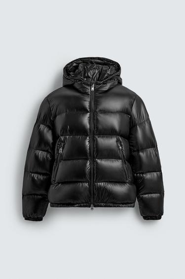 CAZADORA PLUMÍFERO 100 % PLUMA WATER REPELLENT - Negro de Zara