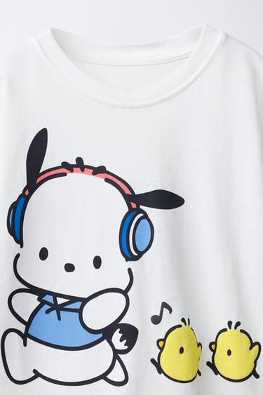 POCHACCO AND HIS FRIENDS © SANRIO T-SHIRT - Oyster-white by Zara - Image 2
