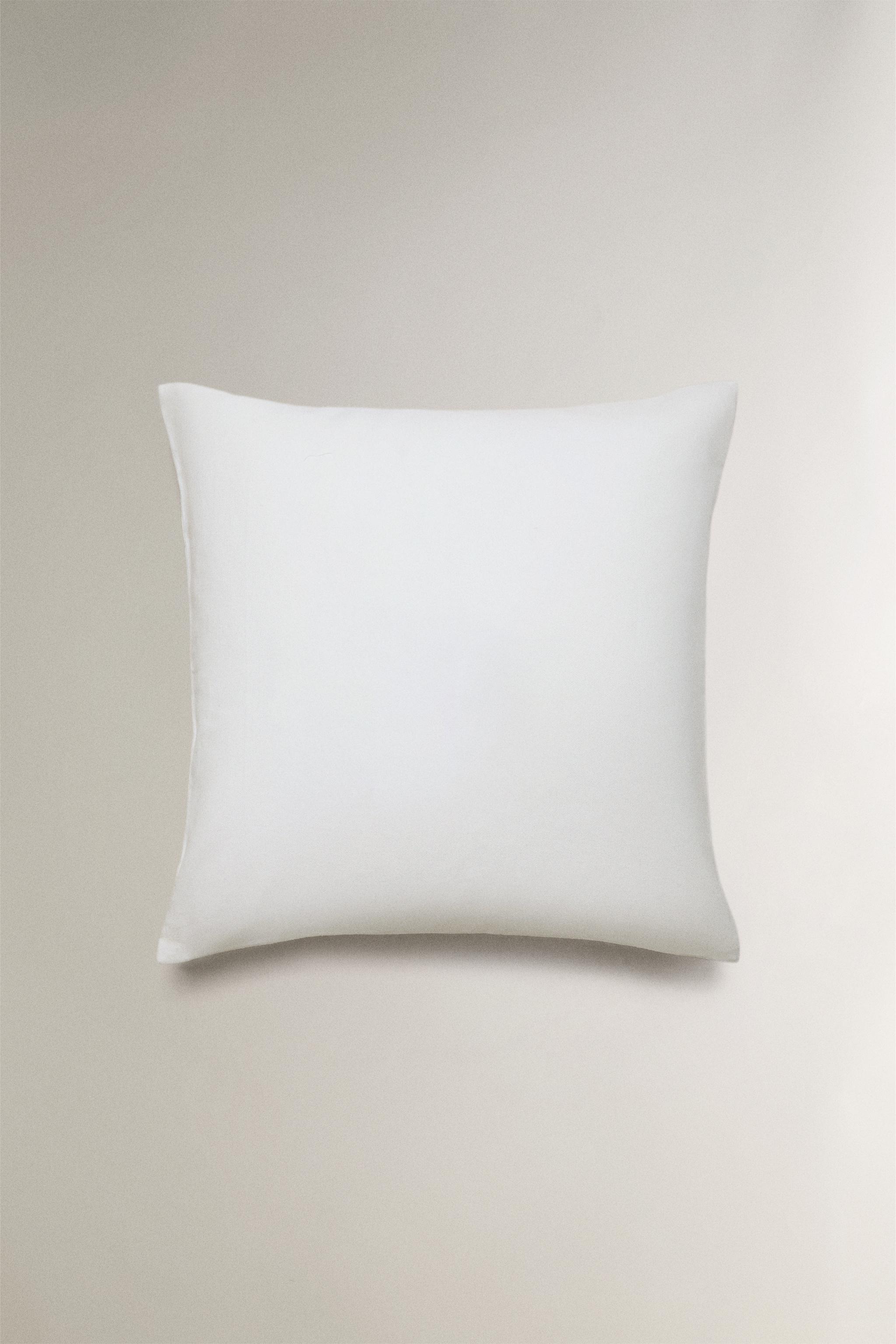 HOUSSE DE COUSSIN BRODERIE FLEURS
