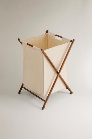 LAUNDRY BASKET - Brown by Zara - Image 1