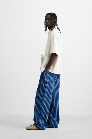CHEMISE BRODÉE CONTRASTE - Blanc de Zara - Image 3