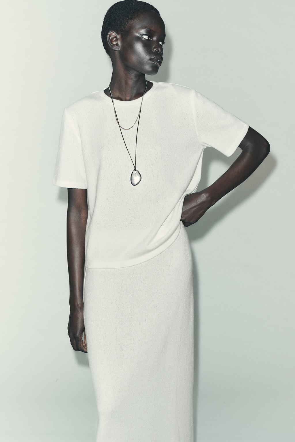 SAIA MIDI DE MALHA CORTADA