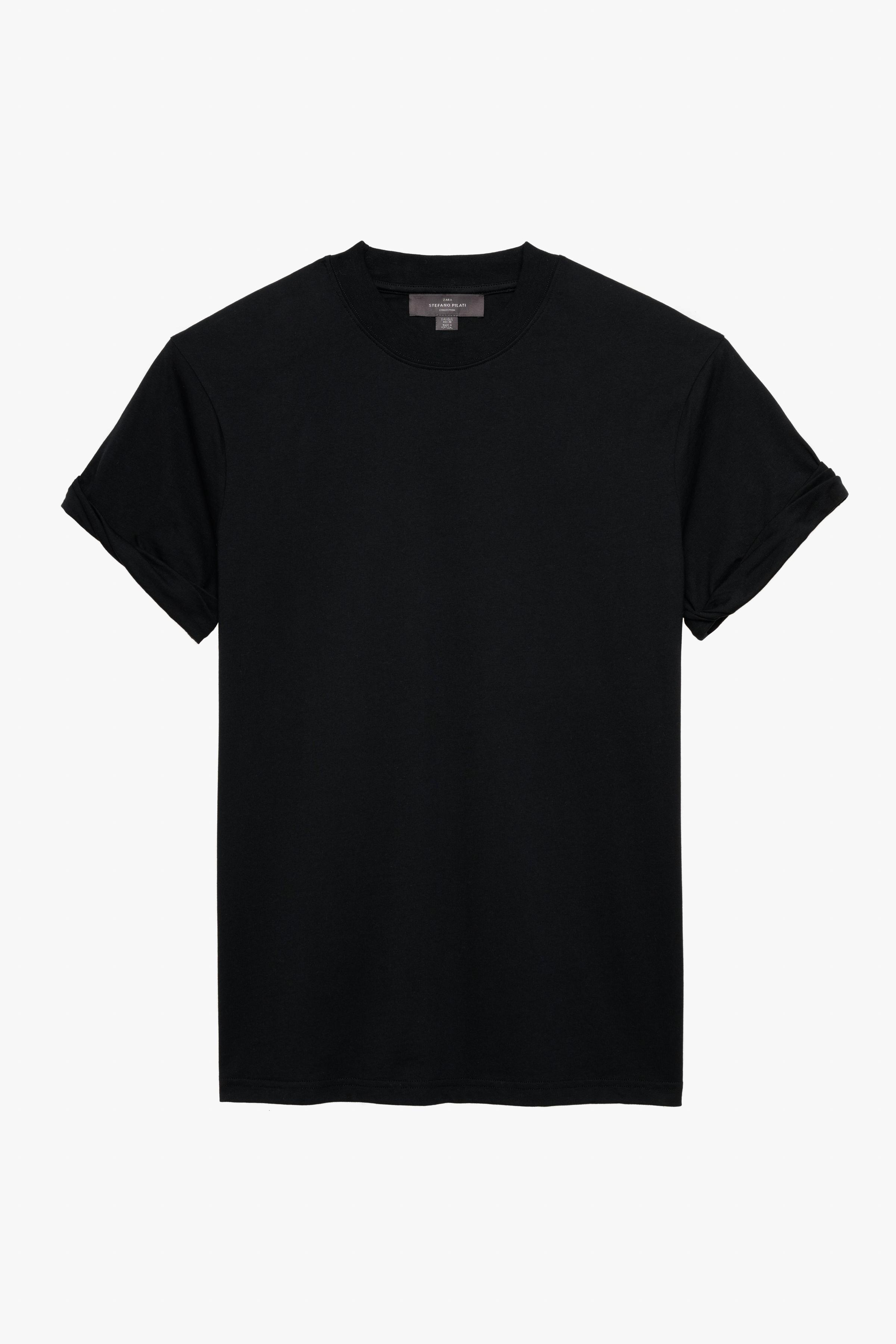 Basic t shirt men best sale