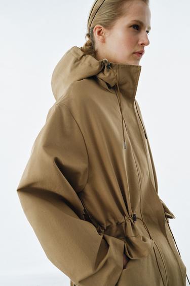 PARKA COMBINÉE ZW COLLECTION - Beige de Zara - Image 7