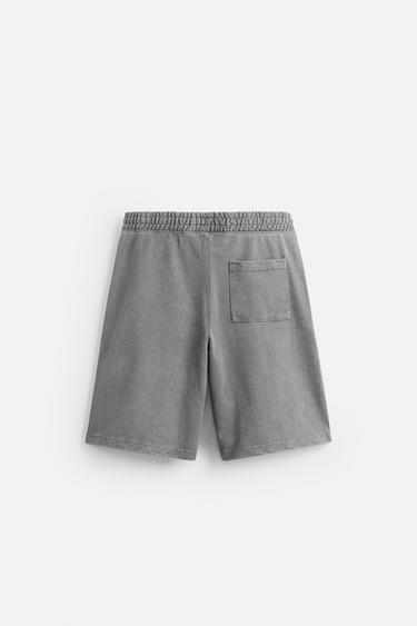 BERMUDA JOGGER BAGGY FIT - Light grey by Zara - Image 7