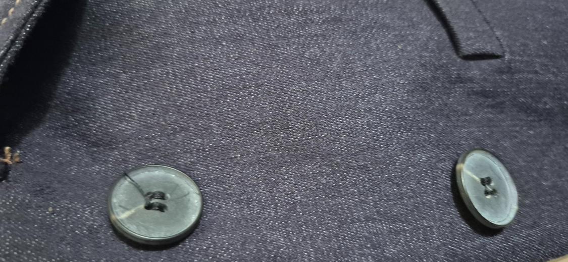 Z1975 SHORT DENIM BLAZER WITH TOPSTITCHING - Image 3
