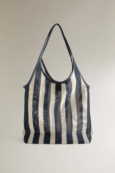 SAC CABAS RAYURES - Bicolore de Zara - Image 0