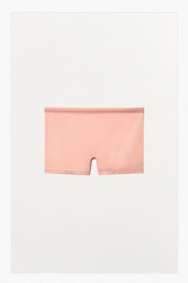 SHORT CULOTTE COM POLIAMIDA - Rosa-pastel da Zara