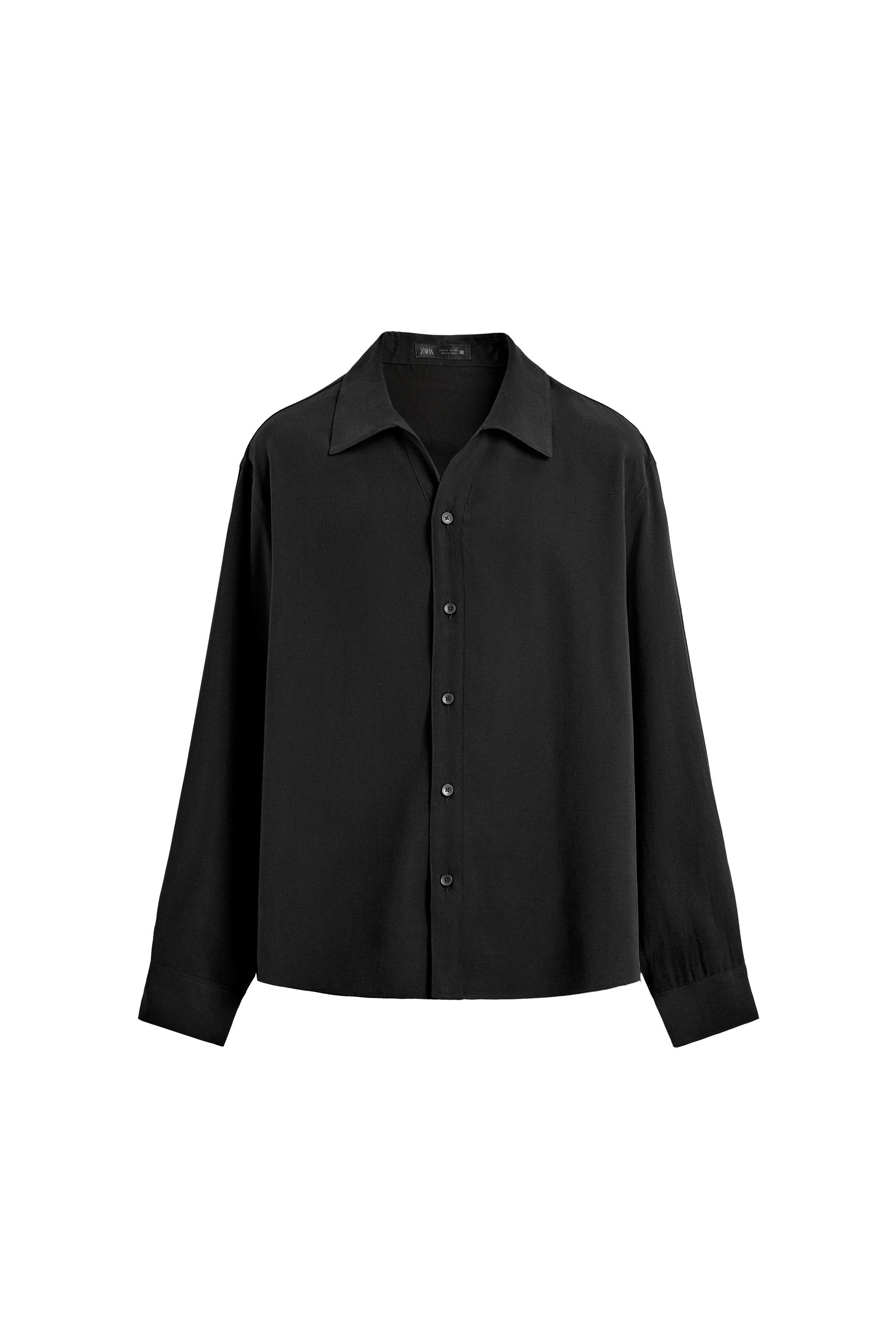 RELAXED FIT FLOWY SHIRT