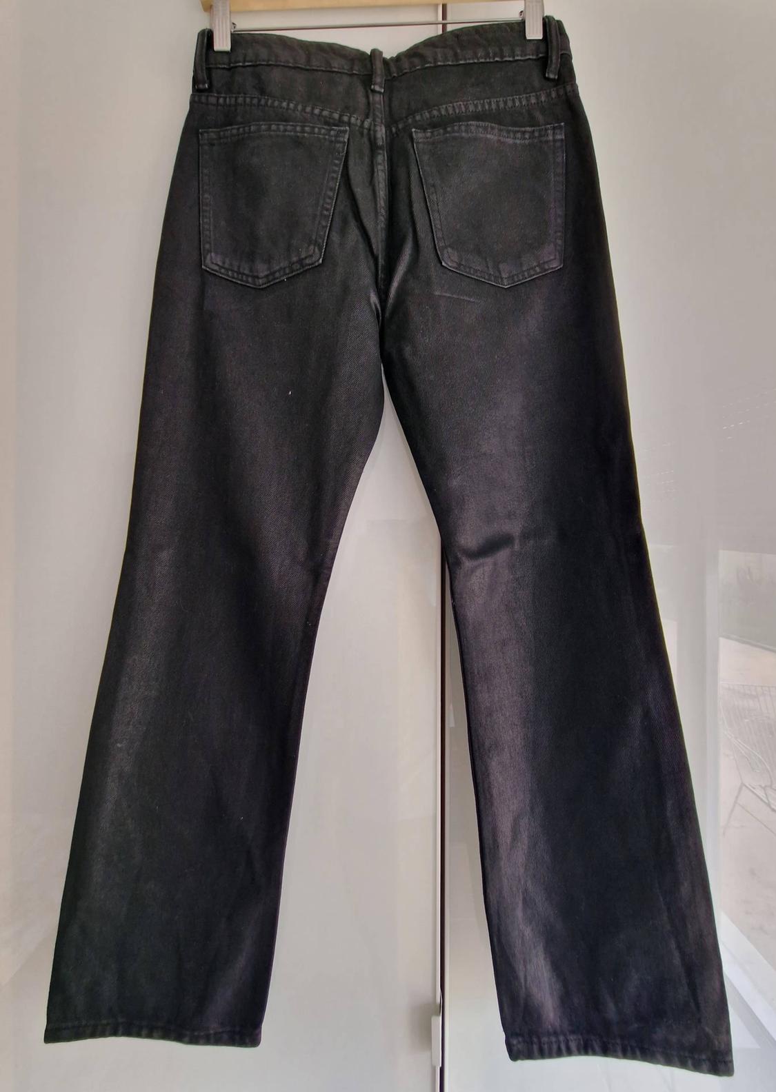 TRF STRAIGHT-LEG COATED JEANS - Image 3