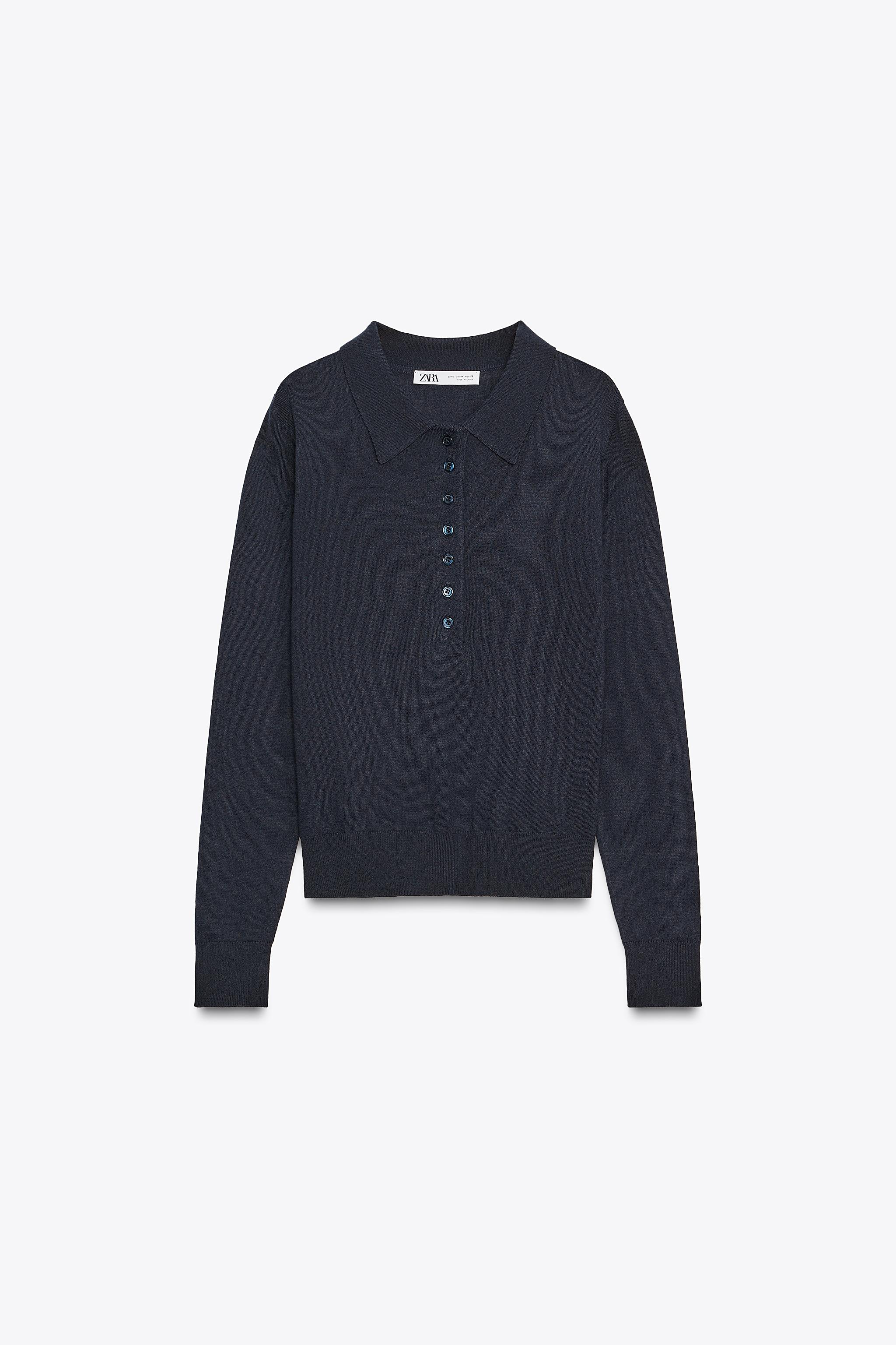 ZARA ニットクロスジャケット ☆新品タグ付【ZARA】ニットクロスジャケット - メルカリ