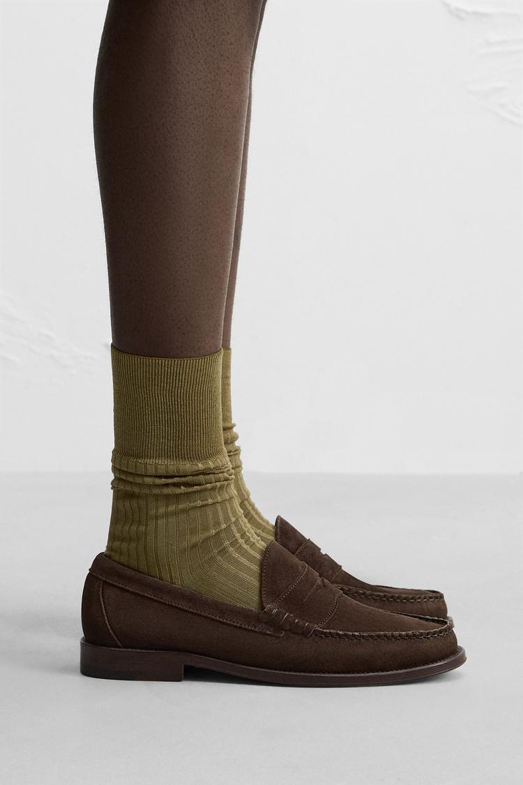 CASTELLANO 1920 ® X ZARA MAN LOAFERS Brown ZARA United Kingdom