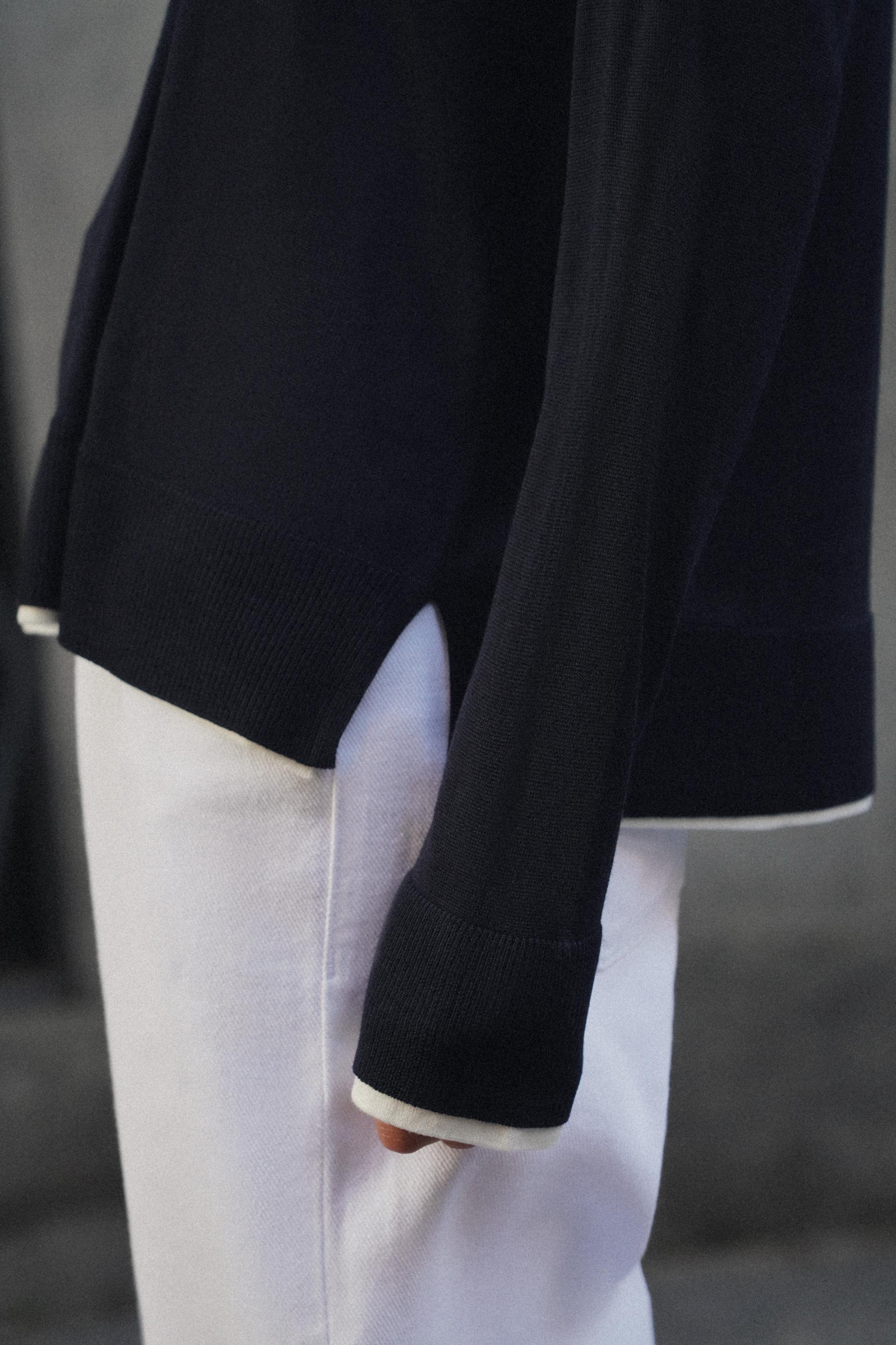 PULL EN MAILLE DOUBLE