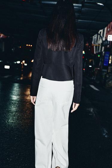 VESTE BRANDENBOURGS ZW COLLECTION - Noir de Zara - Image 7