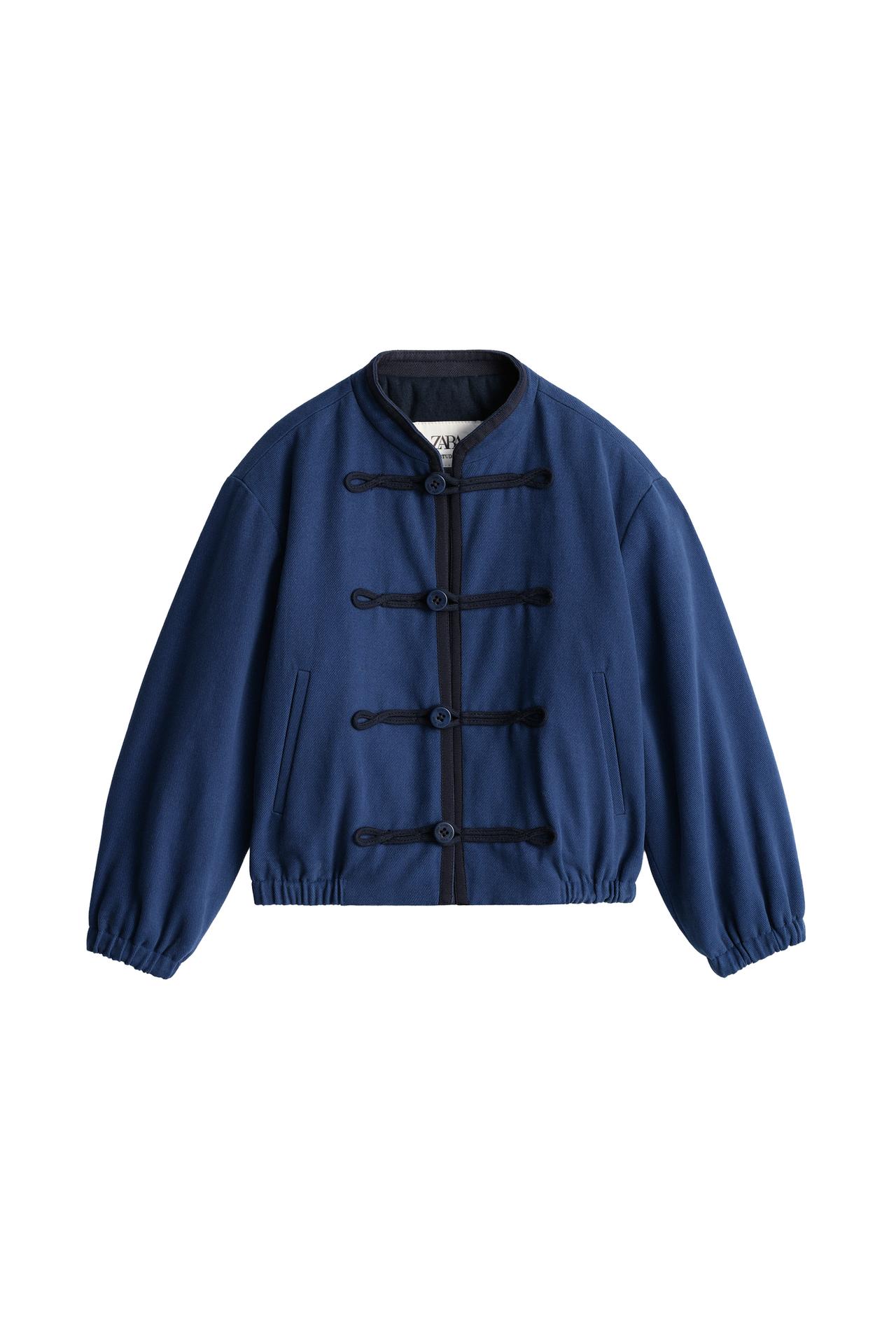 LIMITED EDITION PADDED JACKET WITH FROG FASTENING