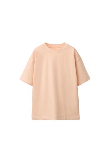 PLAIN T-SHIRT - Salmon by Zara