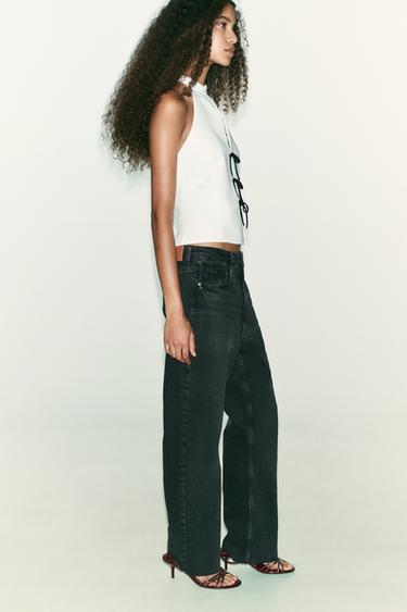 HALTER TOP WITH TIES - Ecru by Zara - Image 4