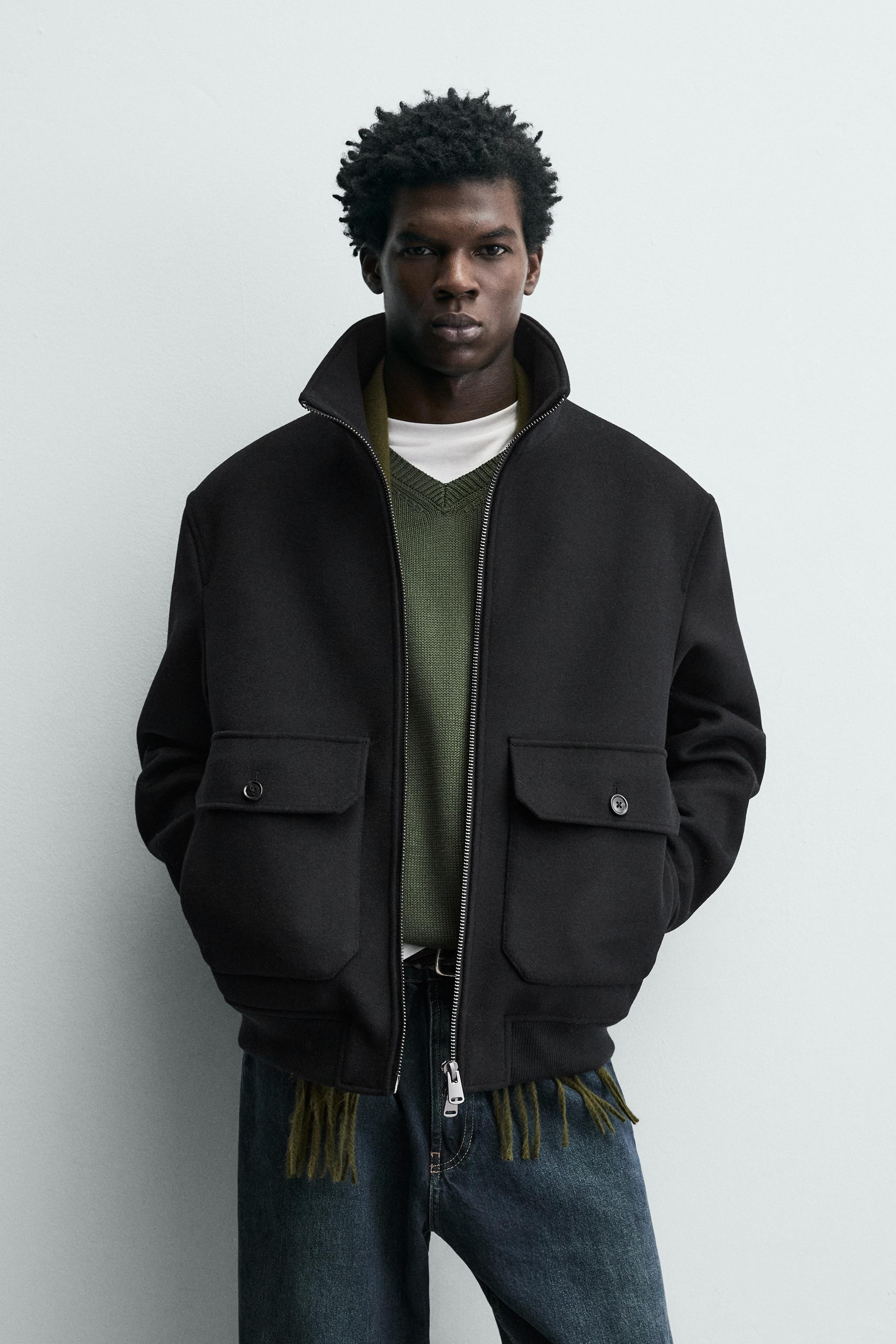 BLOUSON REGULAR FIT À POCHES