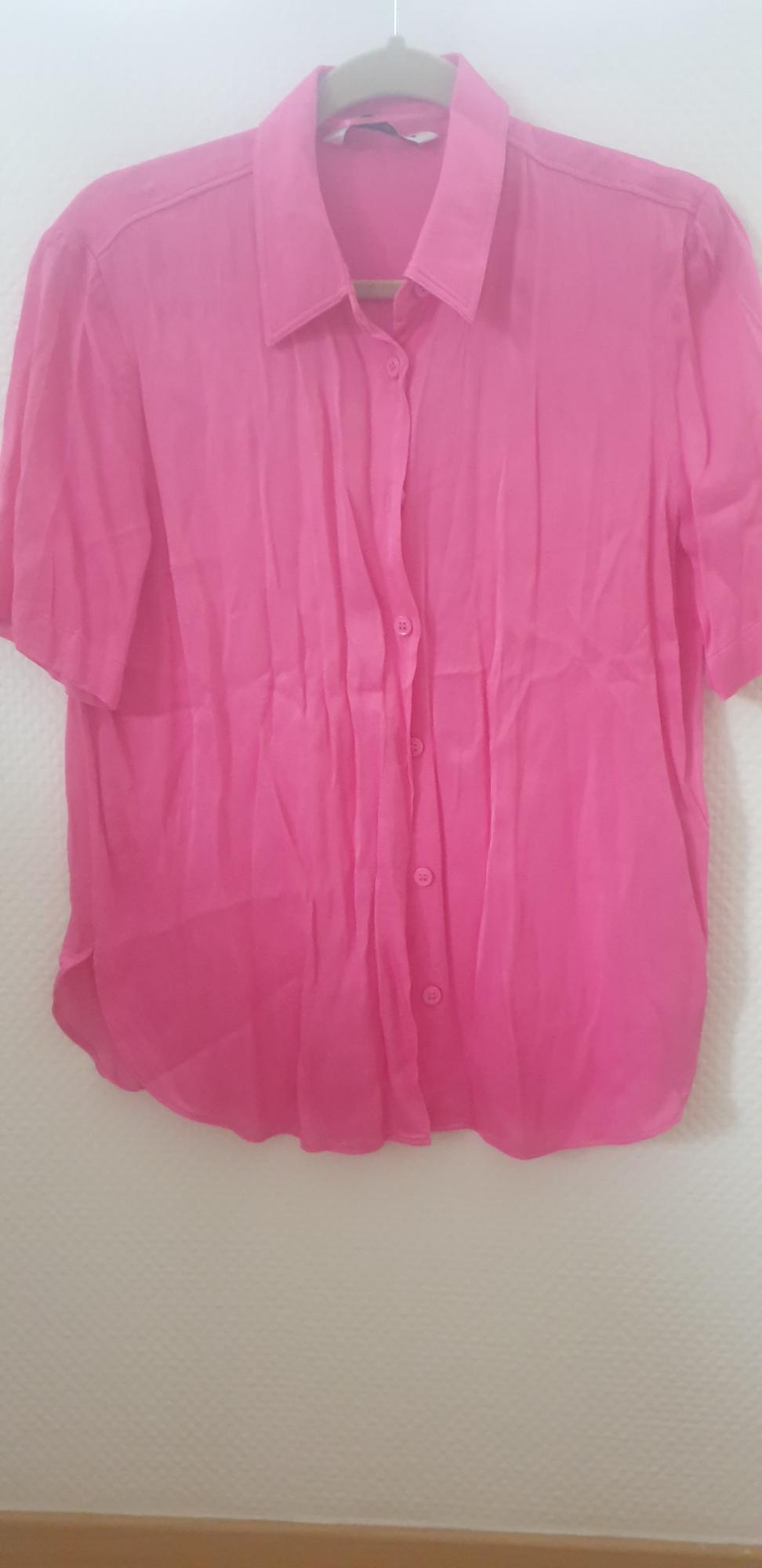 SATIN SHIRT WITH VENTS