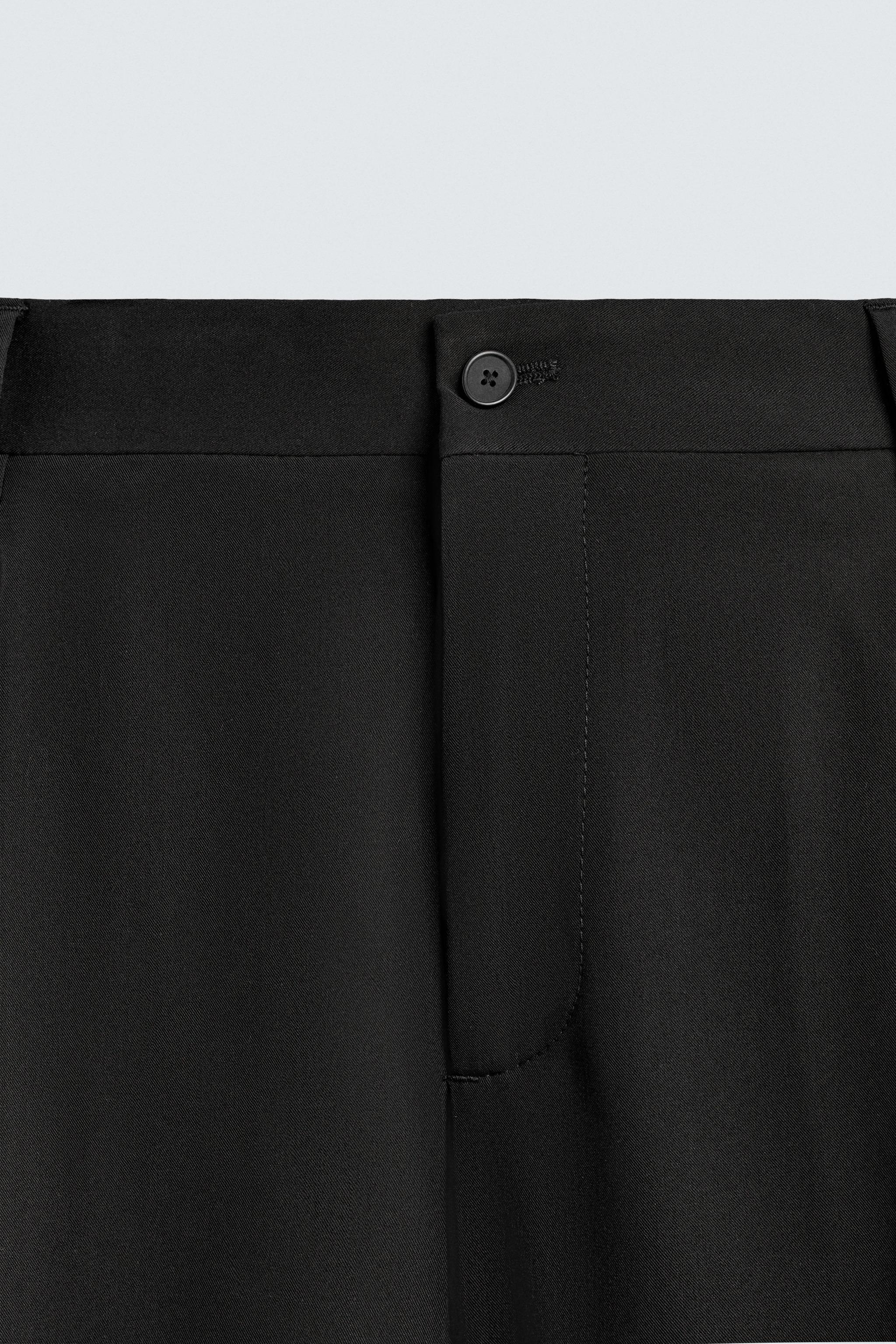 COMFORT PLEATED SUIT PANTS