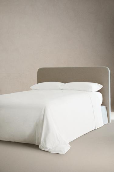 HOUSSE DE COUETTE PERCALE DE COTON (500 FILS) - Blanc de Zara - Image 1