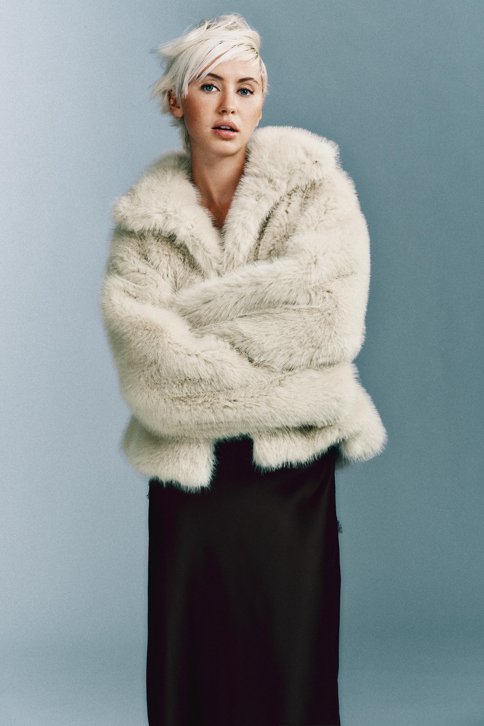 ファーフード付きコート – レディース | ZARA 日本