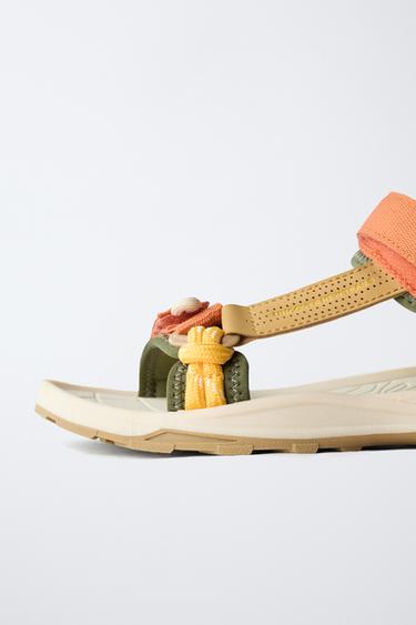 SPORTY SANDALS - Multicoloured by Zara - Image 4