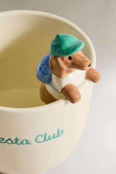 CHILDREN'S CERAMIC DOGGY MUG - Multicoloured by Zara - Image 2