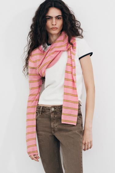 TRF BOOTCUT LOW-RISE JEANS - Brown by Zara