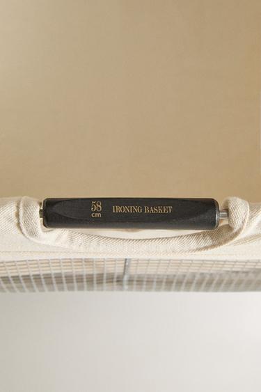 PANIER À LINGE MÉTALLIQUE - Gris clair de Zara - Image 2