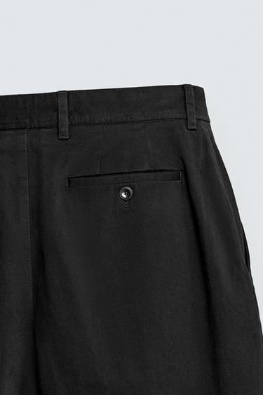 PANTALON CHINO STRAIGHT FIT - Noir de Zara - Image 9