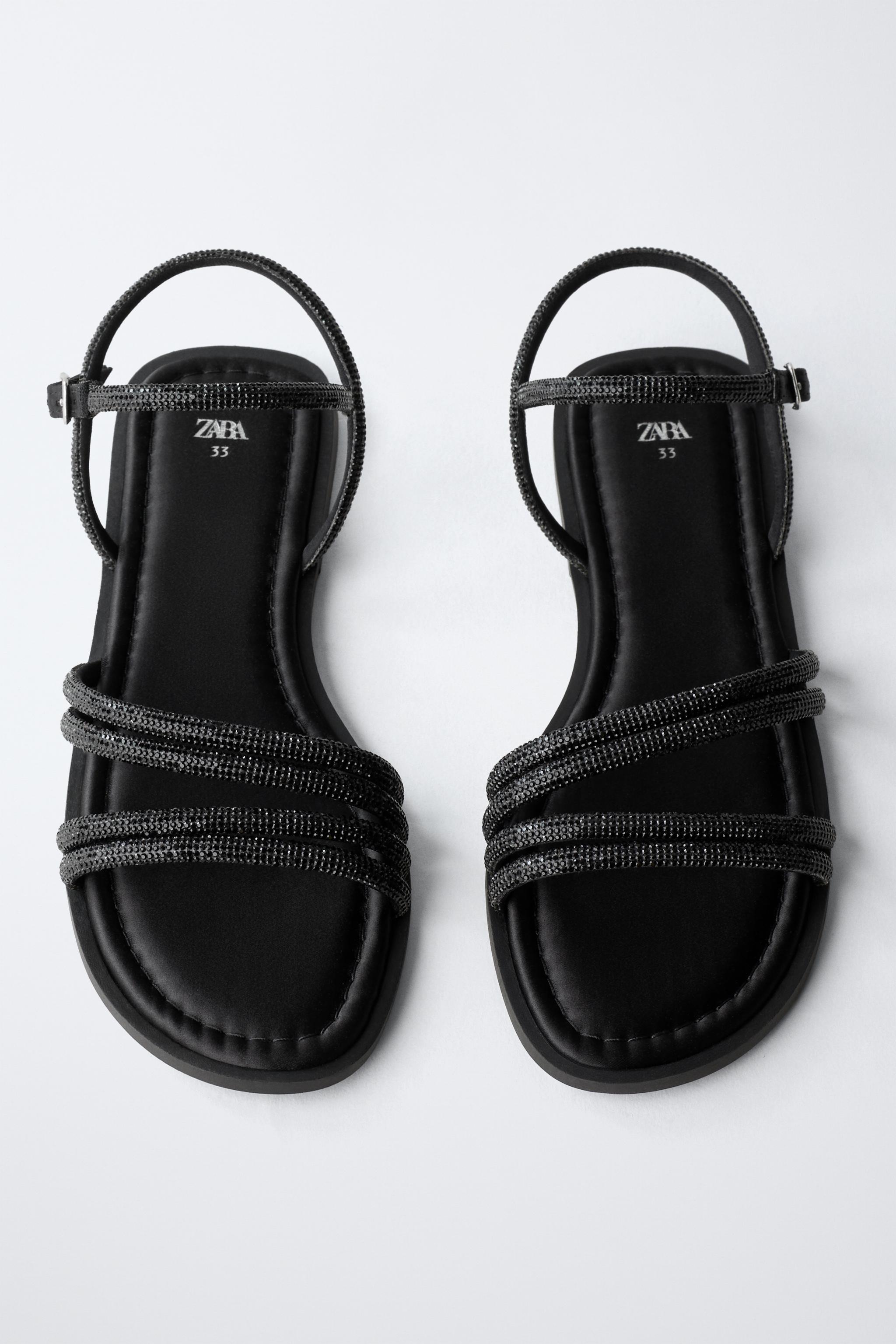 SPARKLY STRAP SANDALS