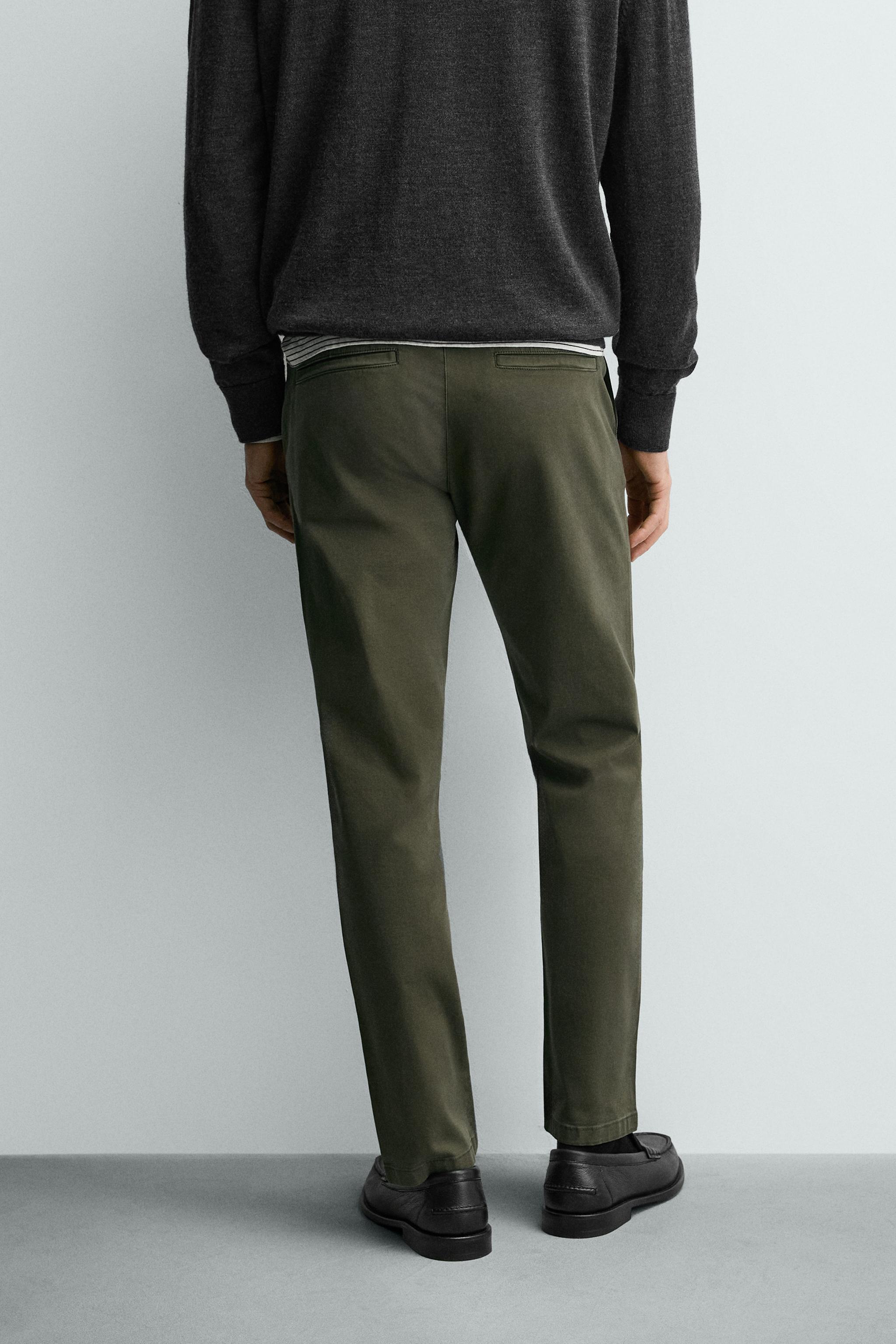 SKINNY FIT CHINO PANTS - thumbnail 3