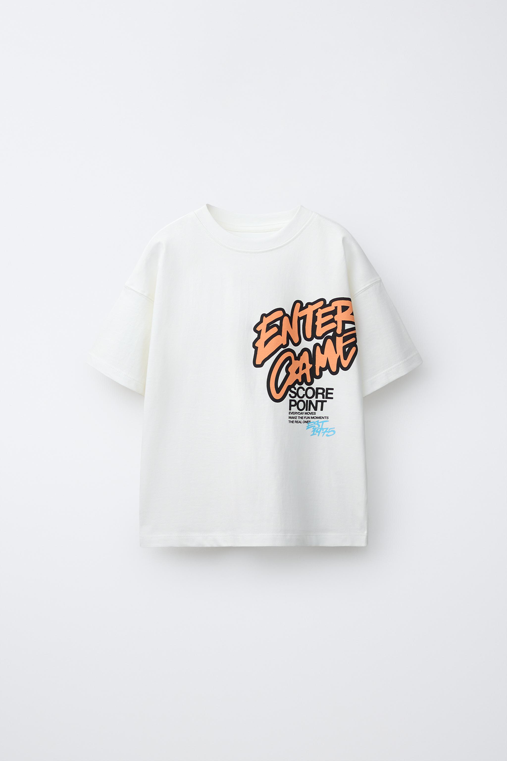 T-SHIRT IMPRIMÉ GRAFFITI