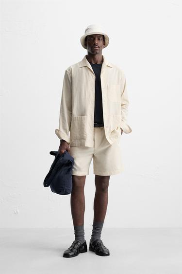 SOBRECAMISA DE RATLLES - ratlles de Zara