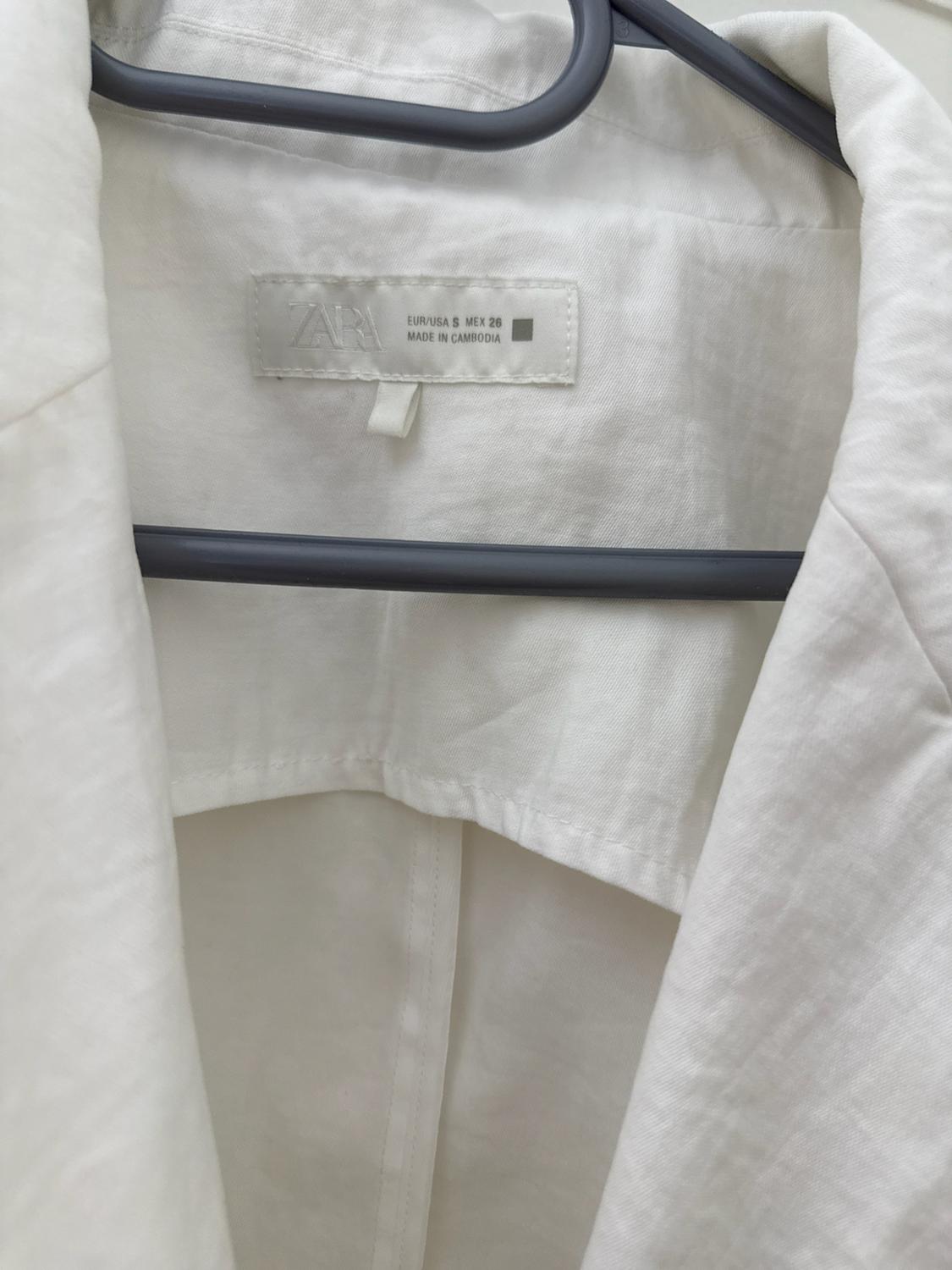 CROPPED DOUBLE-BREASTED BLAZER - Image 4