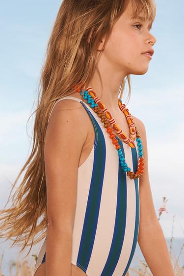 STRIPED LIMITED EDITION SWIMSUIT - striped by Zara - Image 1