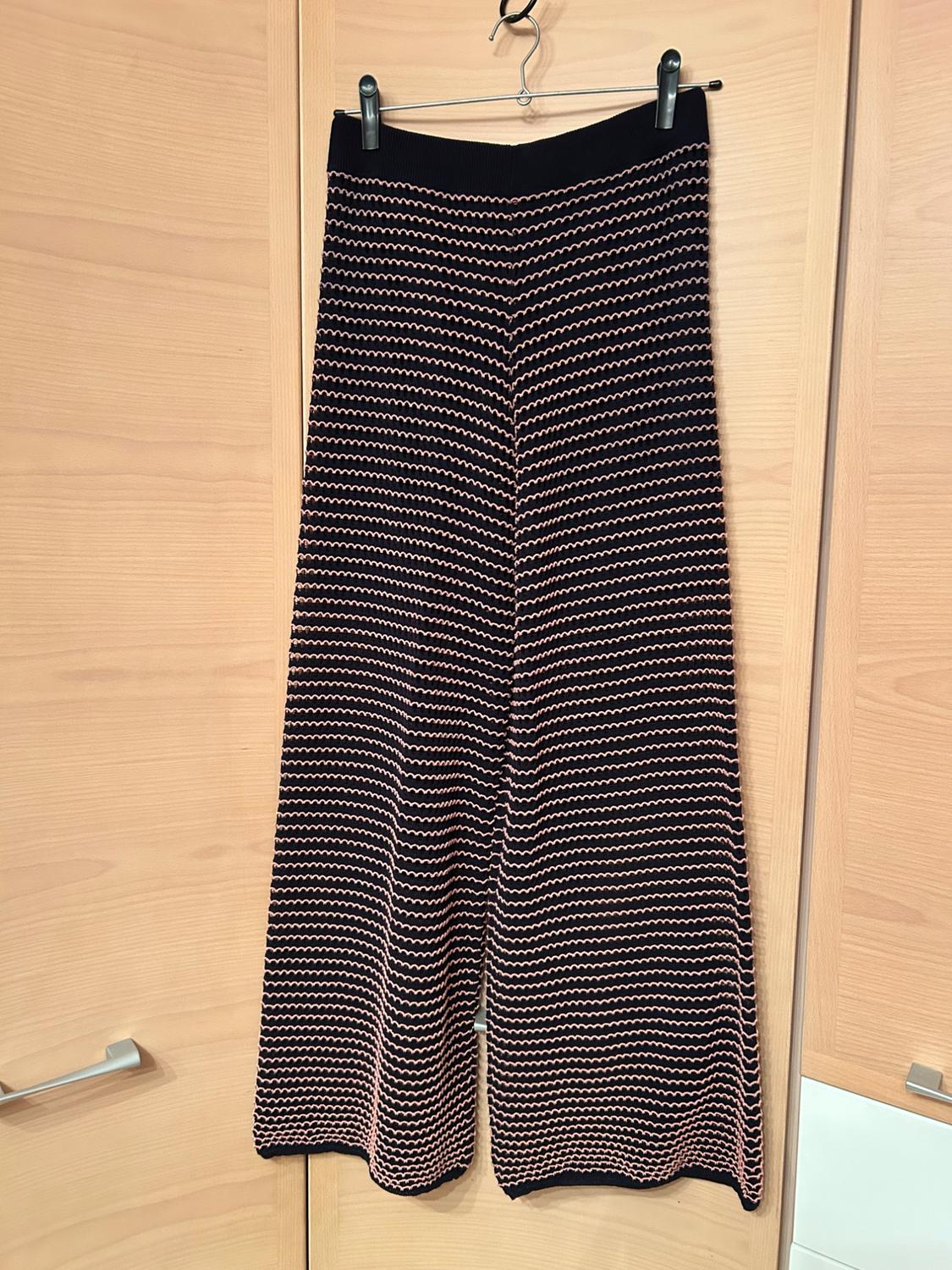 TROUSERS WITH WAVY TWO-TONE STRIPES - Image 2