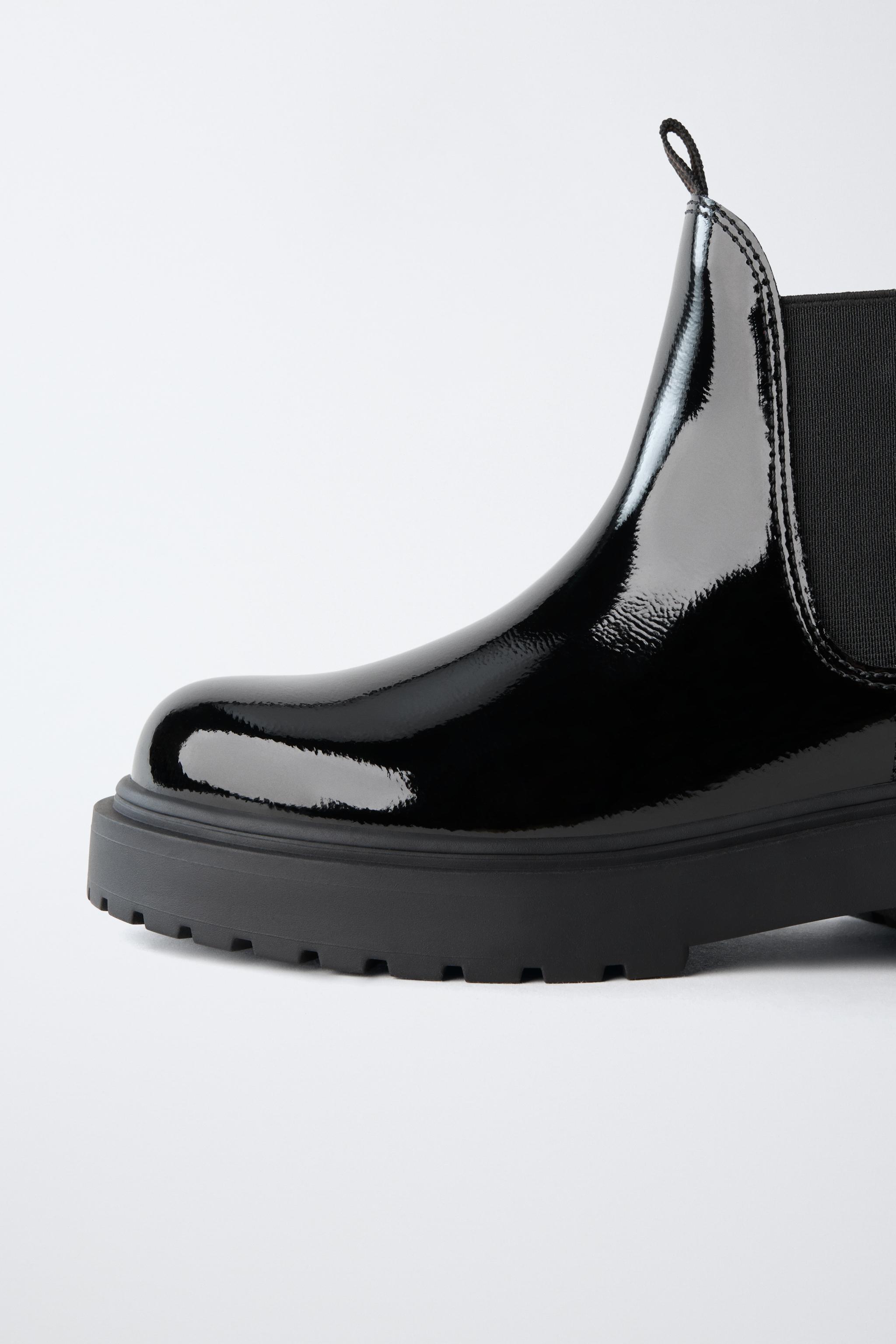 BOTTINES VERNIES