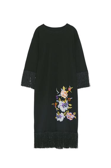 VESTIDO FLECOS