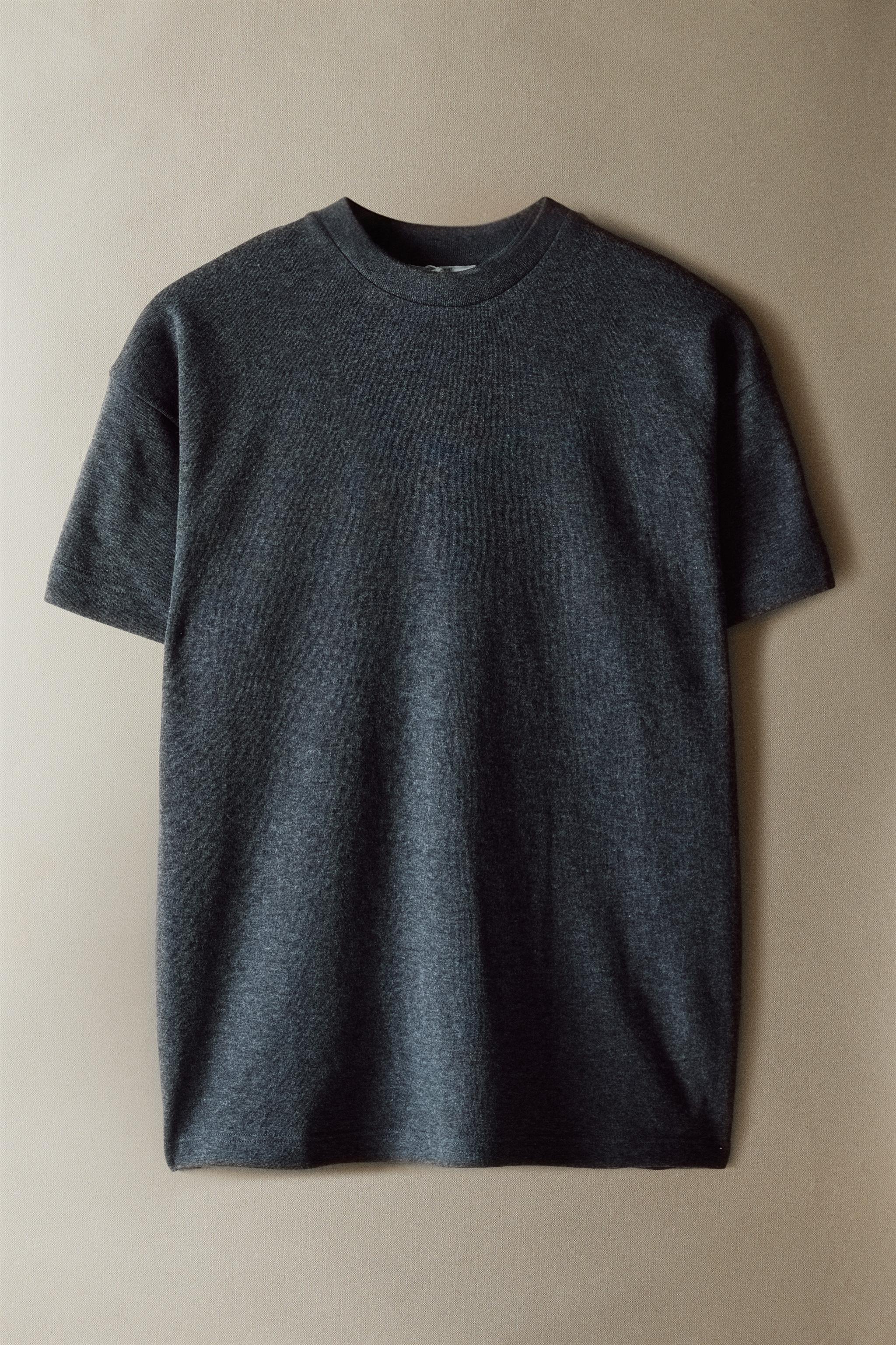 T-SHIRT COTON MANCHES COURTES