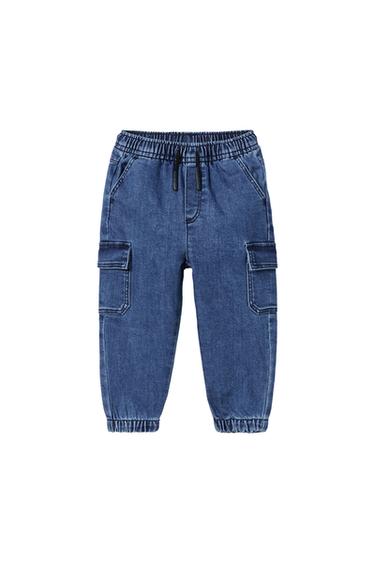 ΤΖΙΝ ΣΕ ΓΡΑΜΜΗ RELAXED CARGO JOGGER