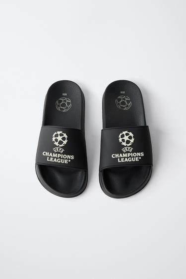 CLAQUETTES DE BAIN CHAMPIONS LEAGUE® GLOW IN THE DARK - Noir de Zara - Image 3