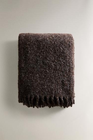 COUVERTURE FRANGES - Marron de Zara - Image 3