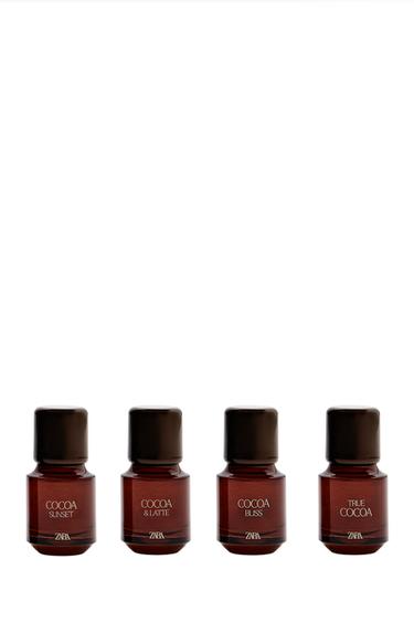 DISCOVERY SET COCOA SUNSET EDP 4X20ML (0.68 FL.OZ) - TINTED LEATHER by Zara
