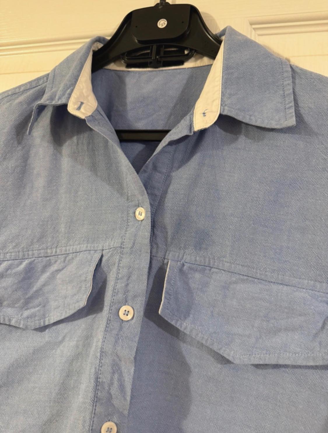 CROPPED OXFORD SHIRT - Image 3
