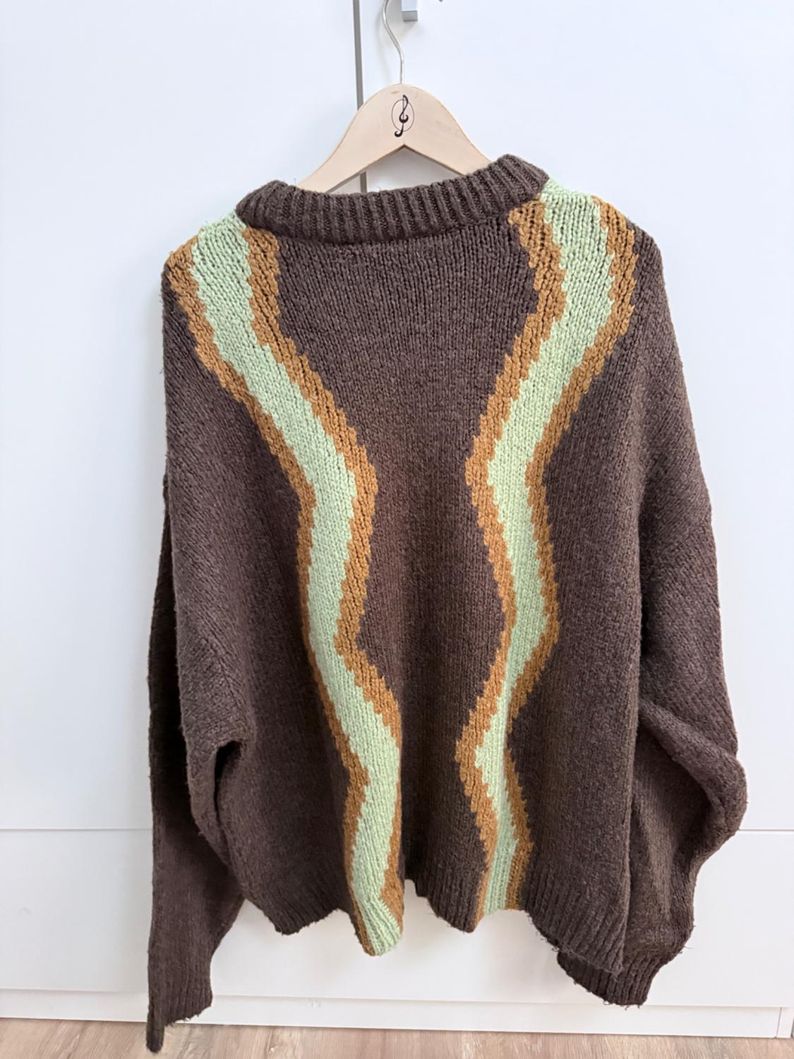 GEOMETRIC JACQUARD SWEATER - Image 3
