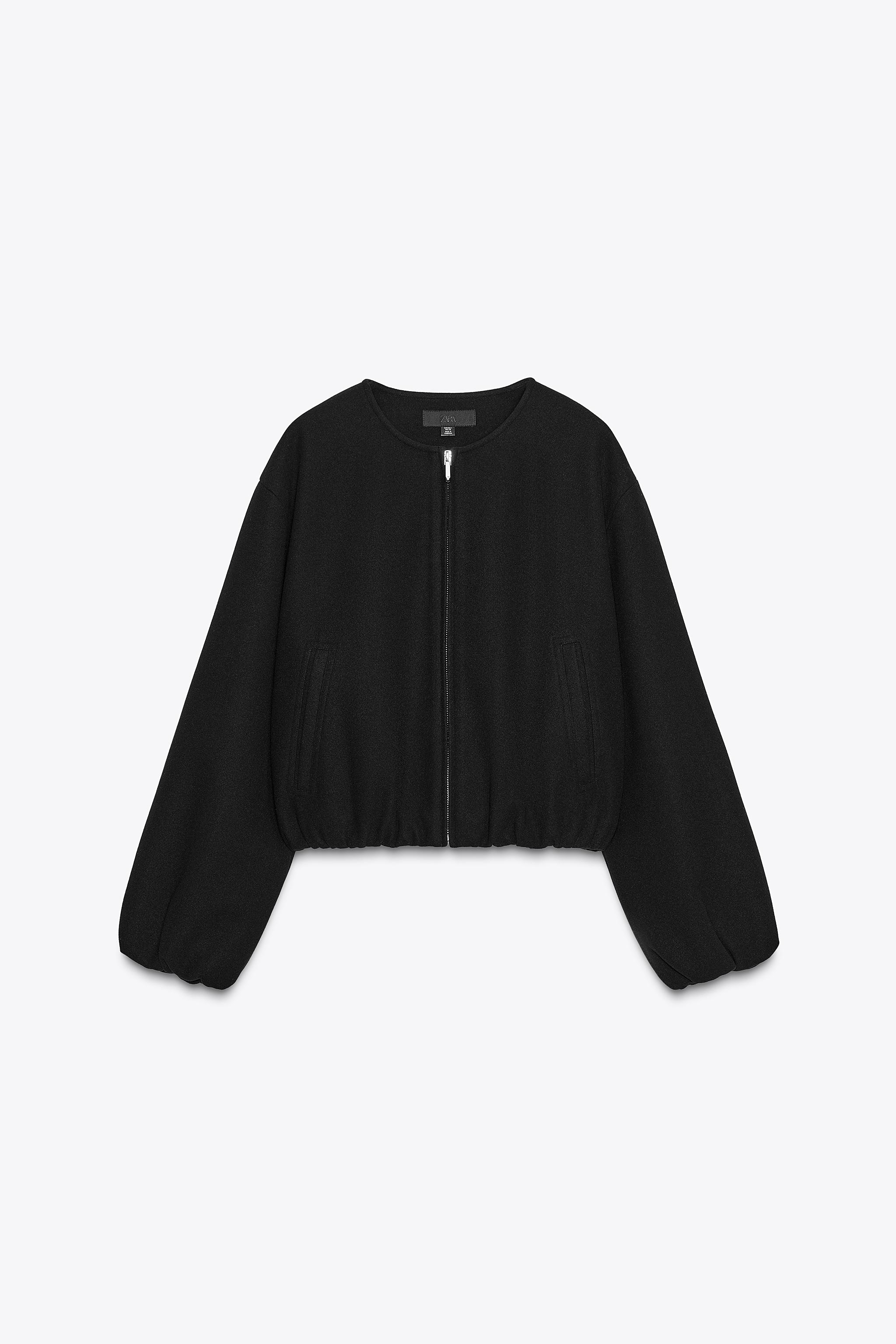 SOFT BOMBER JACKET - Ecru | ZARA United States